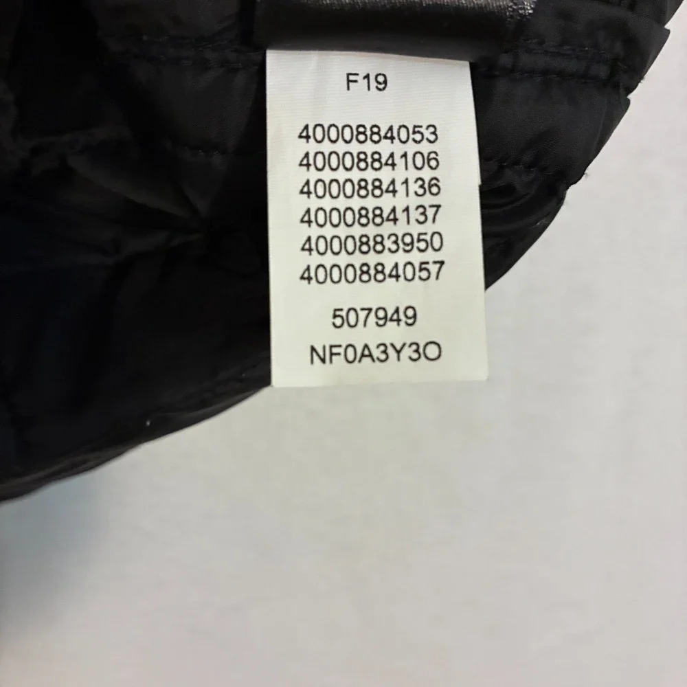 North Face Thermoball Eco Vest Men's Size M Black Quilted Outdoor Gorpcore Hike